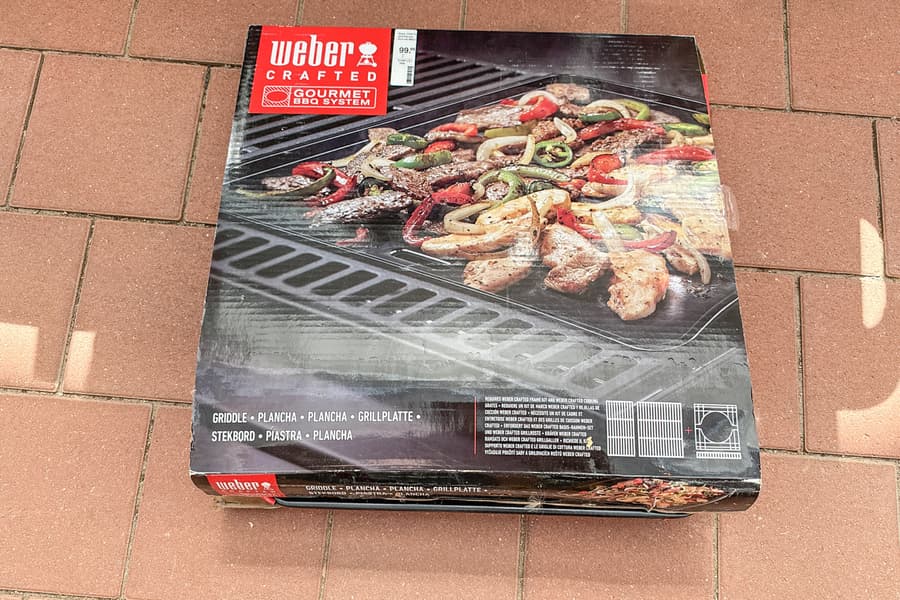 Grillplatte Weber Crafted